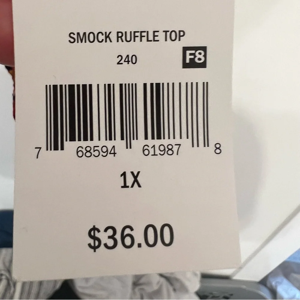 Smock Ruffle Top - Picture 3 of 5